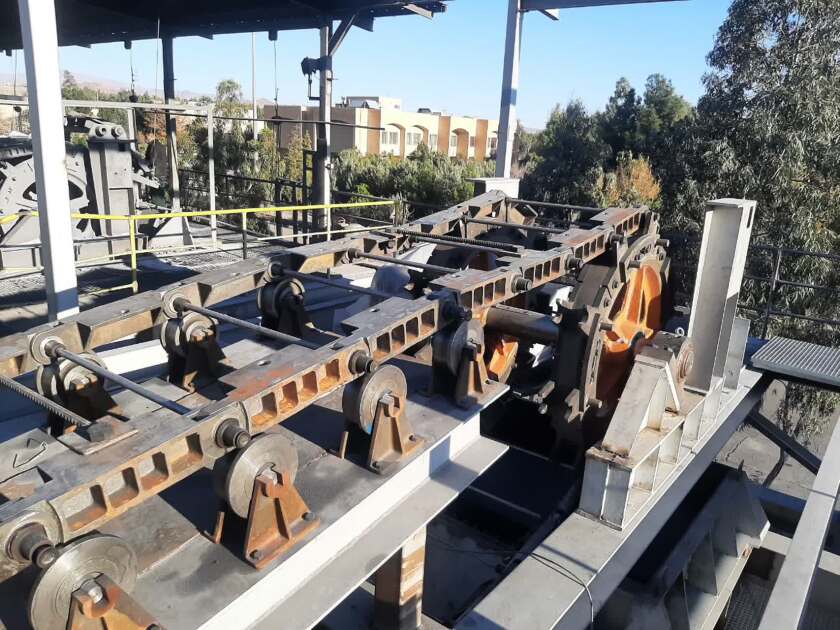 نمایی از خط ریختگری فروسیلیس ایران